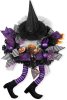 witch hat and legs wreath