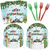 Grinchmas plates and napkins
