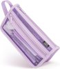 Purple pencil pouch
