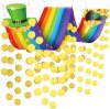 St Patricks Day rainbow ceiling decor