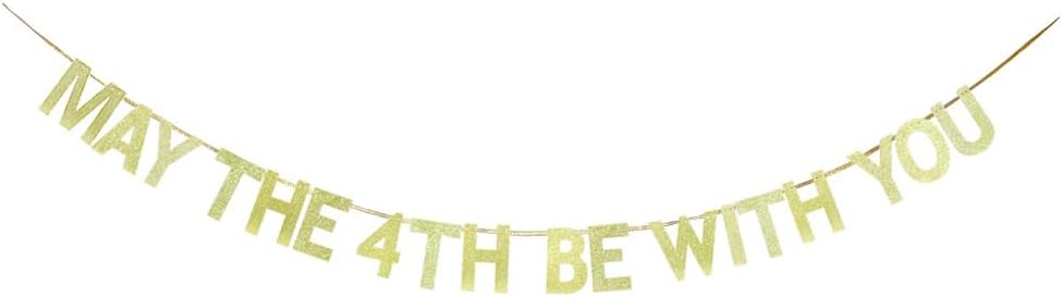 May the 4th be with you banner