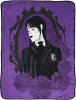 Wednesday Addams blanket