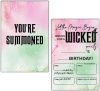 Wicked invitations