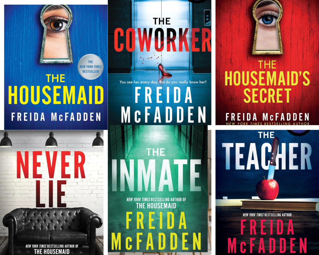 Ranking Freida McFadden&nbsp;books