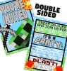 Minecraft party invitations