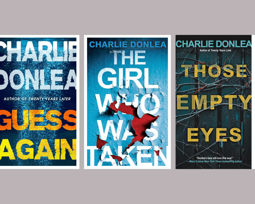 Charlie Donlea books