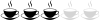 3/5 coffee cups